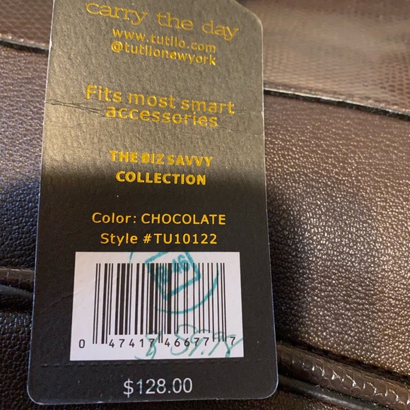 NWT - Tutilo Large New York Bag with Laptop Compartment for Women - Picture 9 of 9